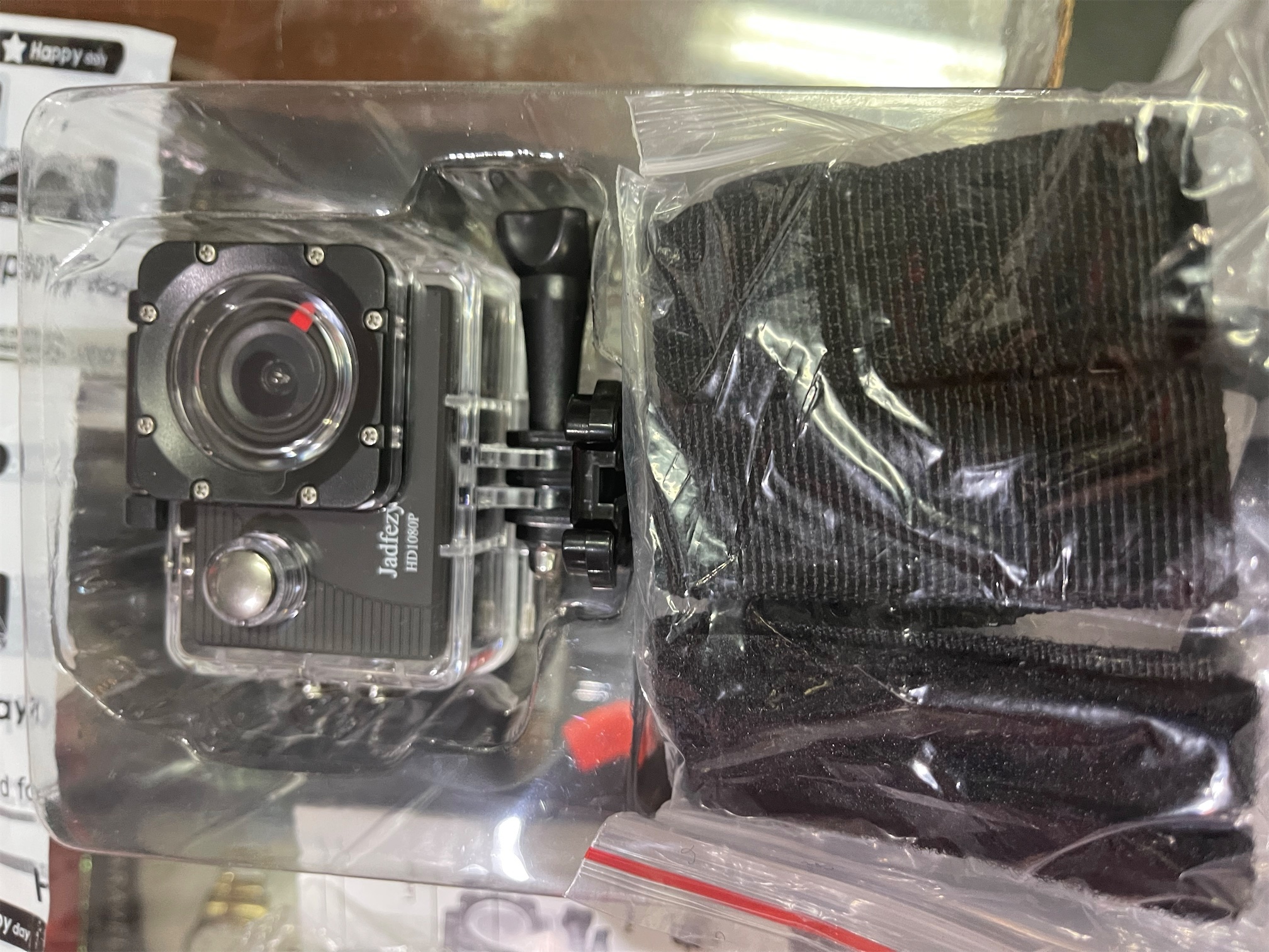 camaras y audio - Jadfezy Cámara de acción FHD 1080P 12MP, cámara impermeable 1
