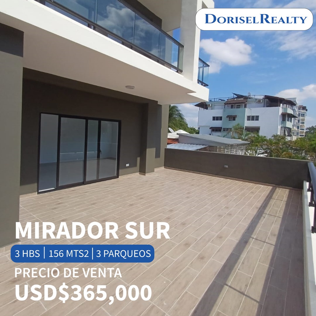 apartamentos - VENTA DE MARAVILLOSO APARTAMENTO UBICADO EN SECTOR MIRADOR SUR