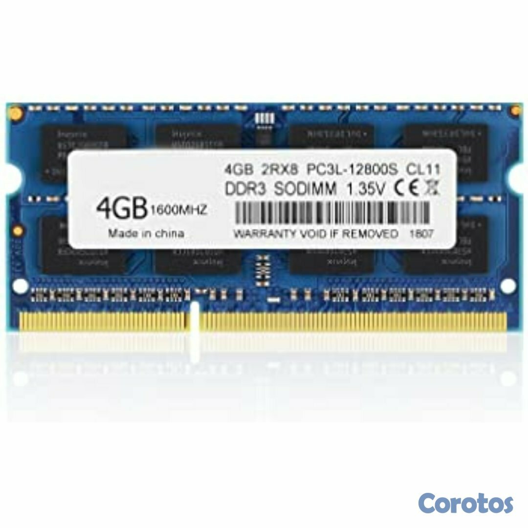 computadoras y laptops - MEMORIA RAM PARA LAPTOP DDR3   4GB  XCON  DDR3L 1600MHZ  CHIP SAMSUNG 