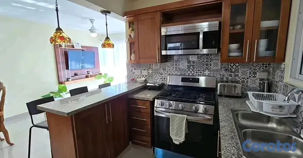 apartamentos - ALQUILÓ amueblado Airbnb temporada villa olga santiago  3