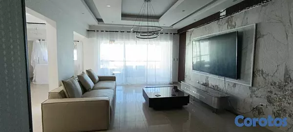 apartamentos - Bella Vista apartamento con amueblado moderno y Balcón con hermosa vista frontal 3
