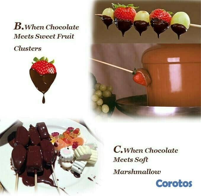 cocina - FUENTE DE CHOCOLATE FONDUE FOUNTAIN 3