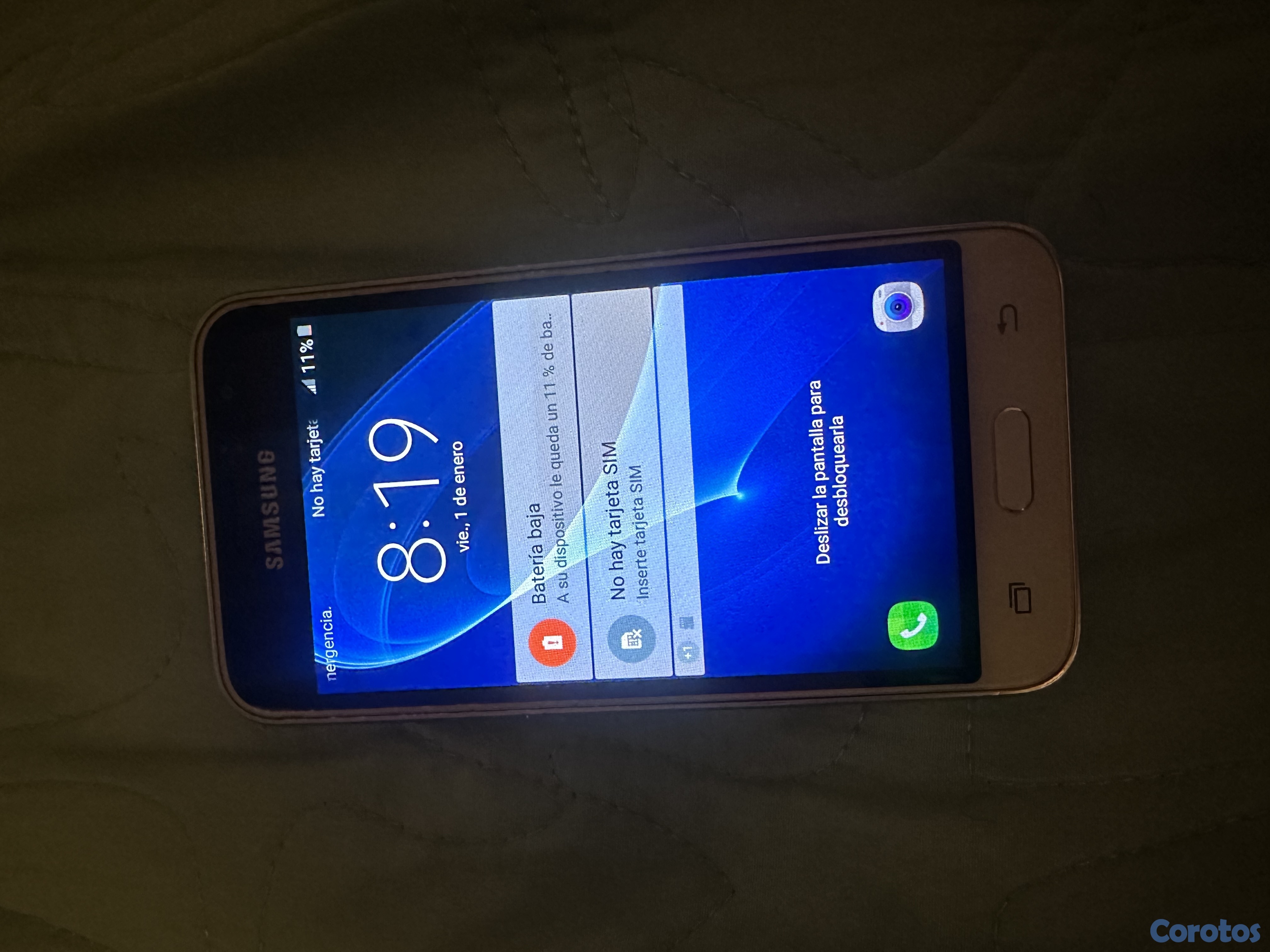 celulares y tabletas - SAMSUNG GALAXY ESPRESS 3 bloqueado AT&T memoria Sd 1