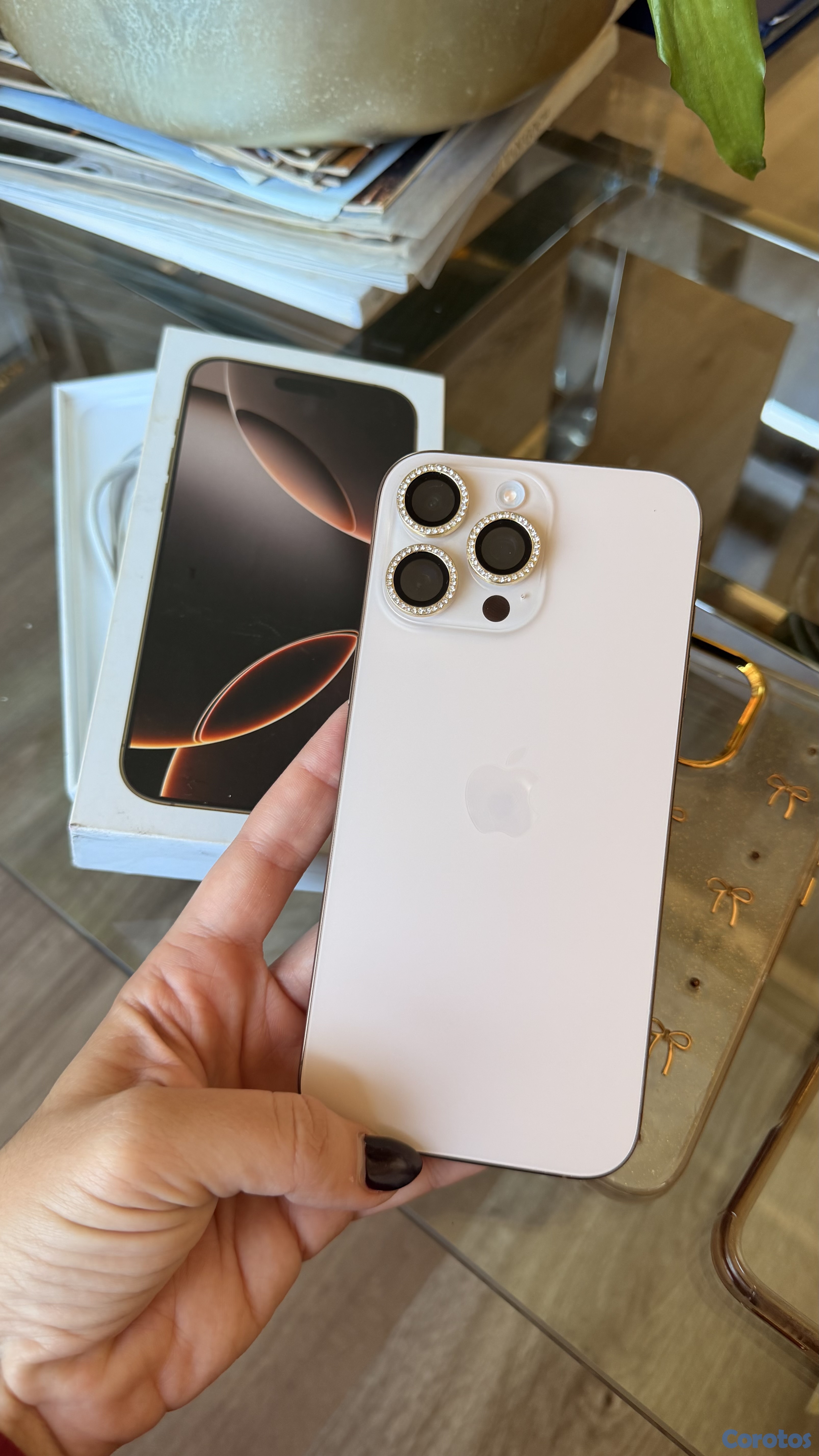 celulares y tabletas - iPhone 16 pro Max 256 gb DESBLOQUEADO  3