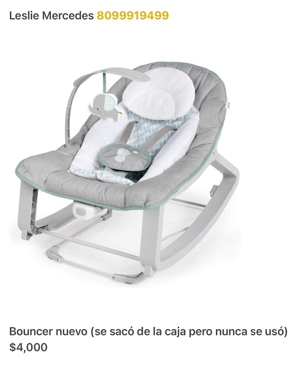coches y sillas - Silla bouncer de bebé
NUEVA 0