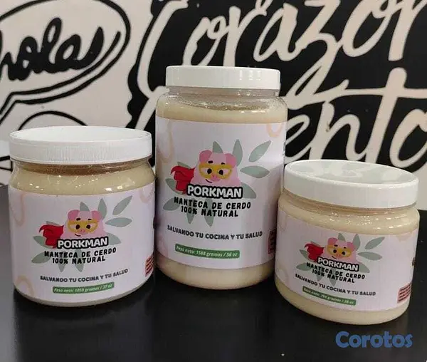cocina - Manteca de cerdo Porkman  7