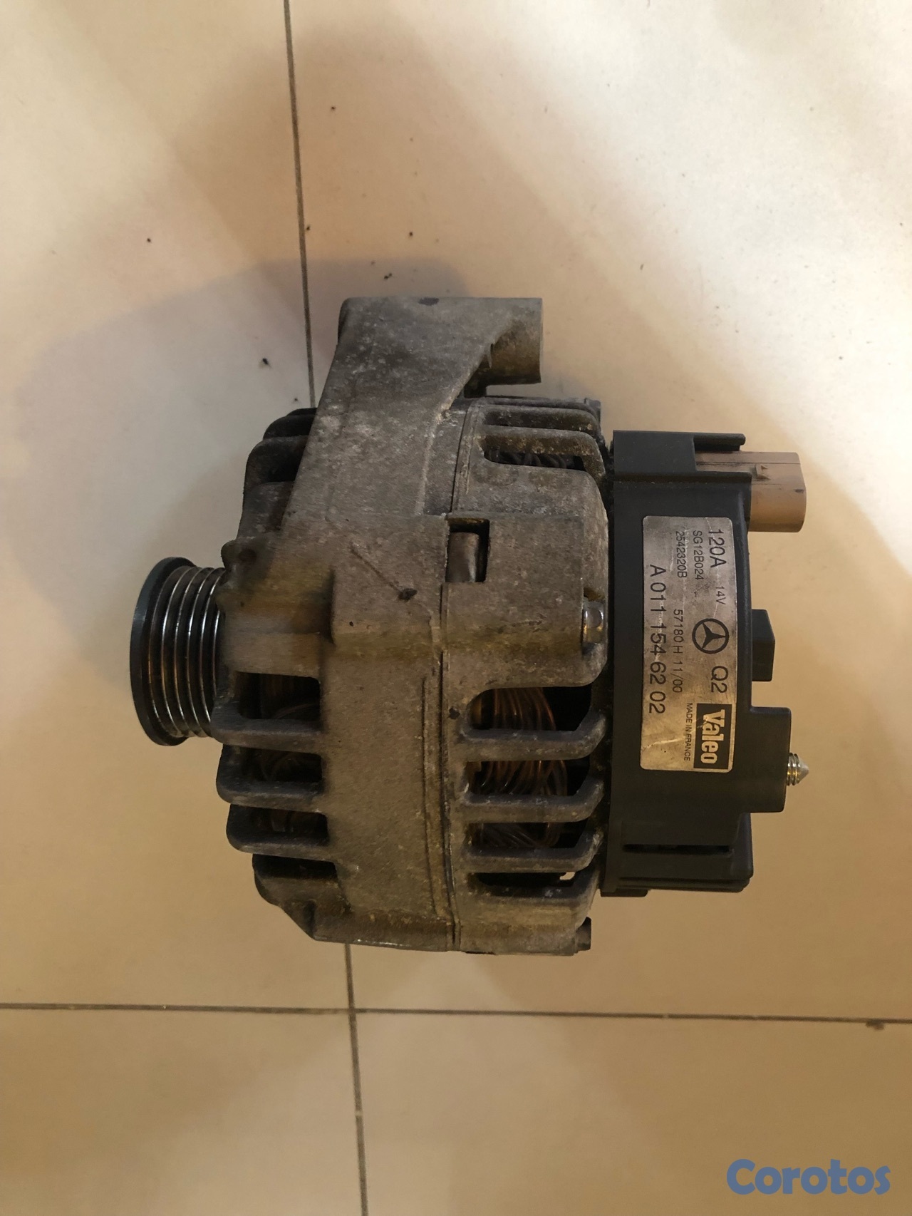 repuestos - Alternador Mercedes Benz 120 AMP. 1