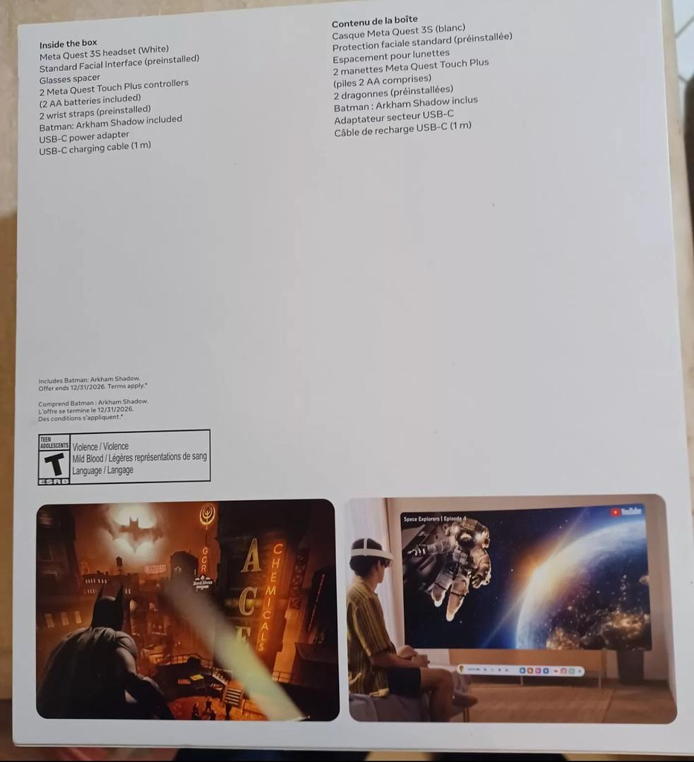 consolas y videojuegos - Meta Quest 3S 128GB 256GB Sellada 🔥‼️ 2