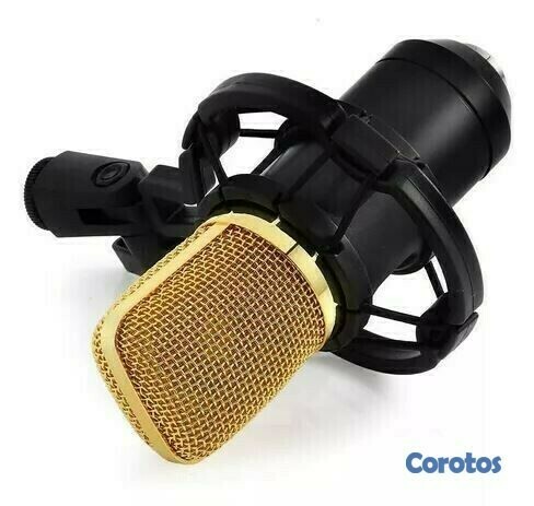 camaras y audio - Kit de microfono condensador bm800 con pedestal de mesa 4