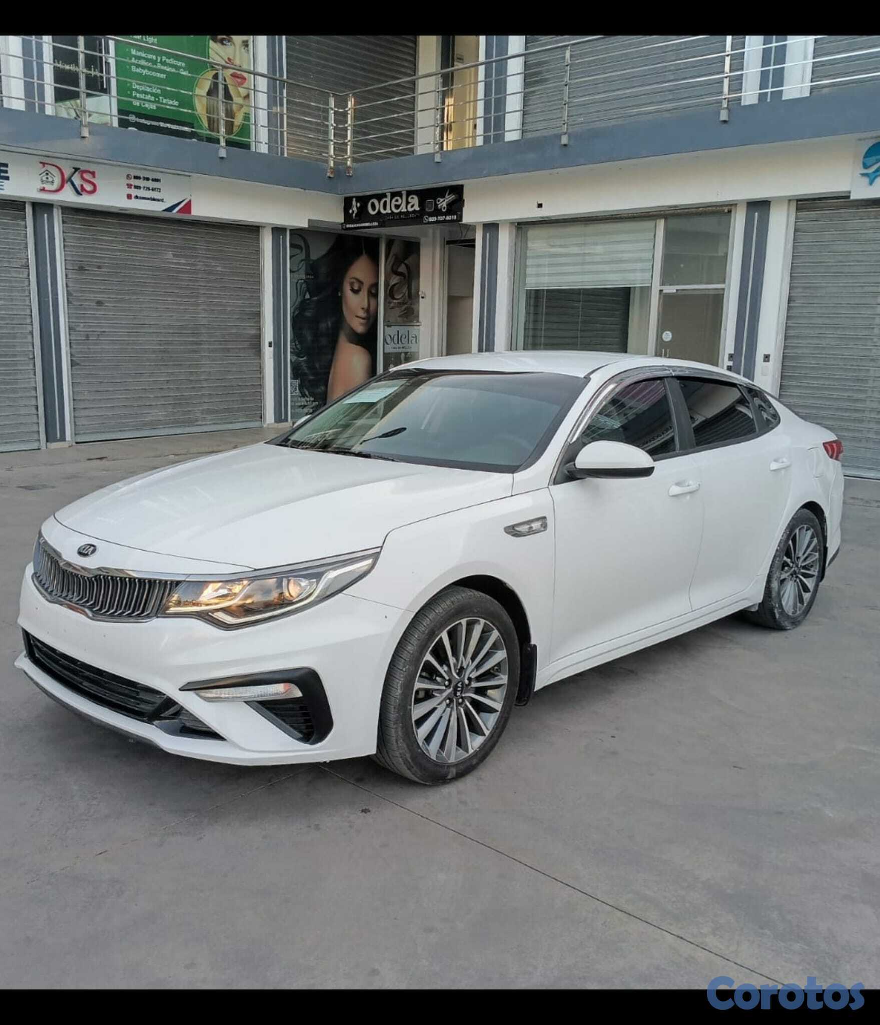 carros - KIA K5 2020 BLANCO 4