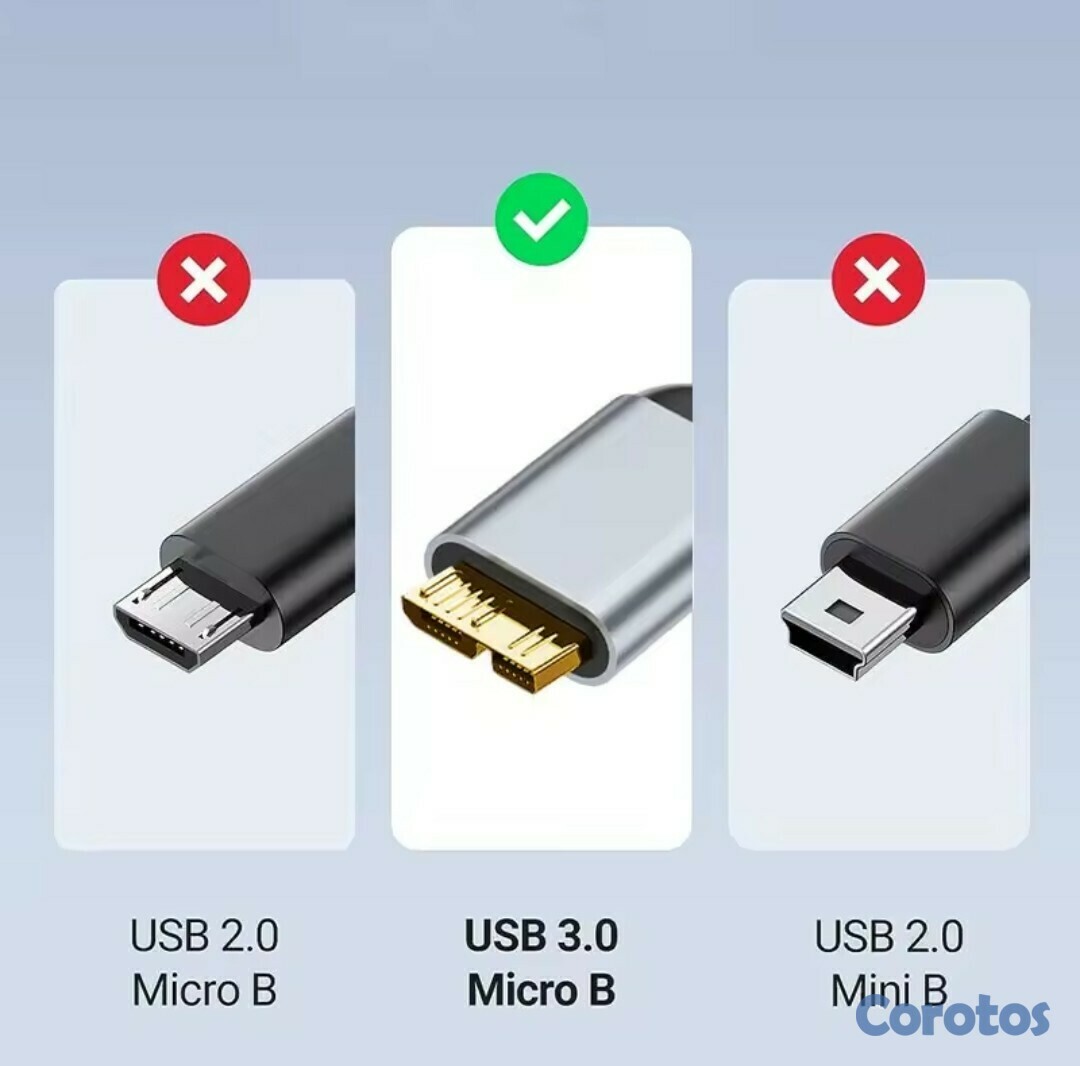 camaras y audio - Cable USB C a Micro B 3