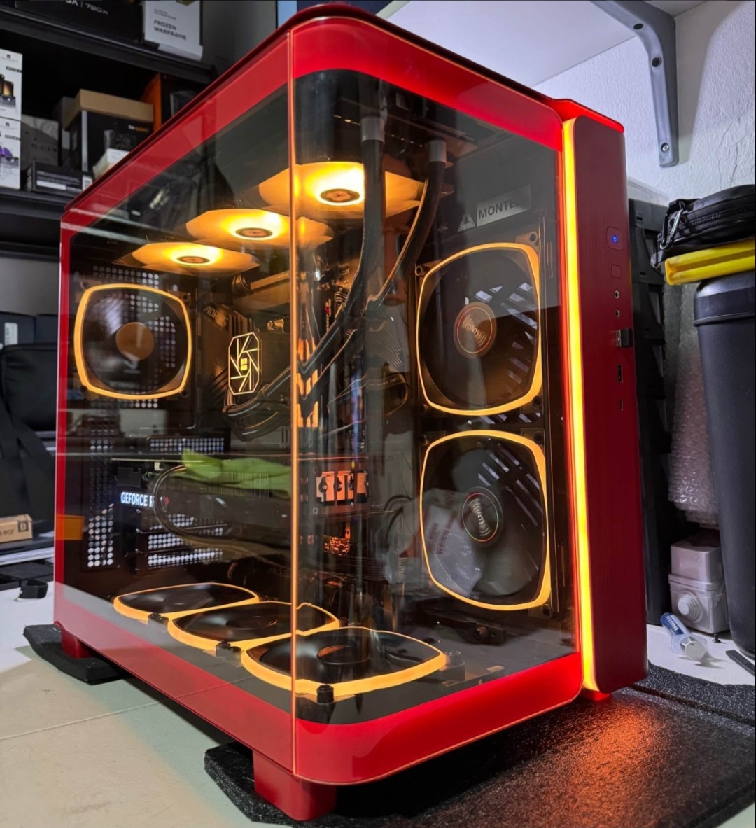 computadoras y laptops - CPU Core i9 13th, 32GB RAM, 1TB M2, NVidia RTX 4070, 360mm WaterCooler, Nueva 1