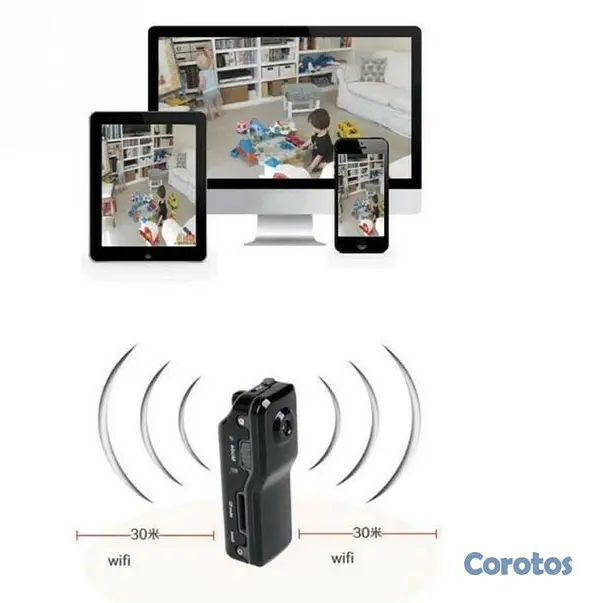 camaras y audio - Camara wifi mini modelo Q7 puedes verla desde tu telefono 3