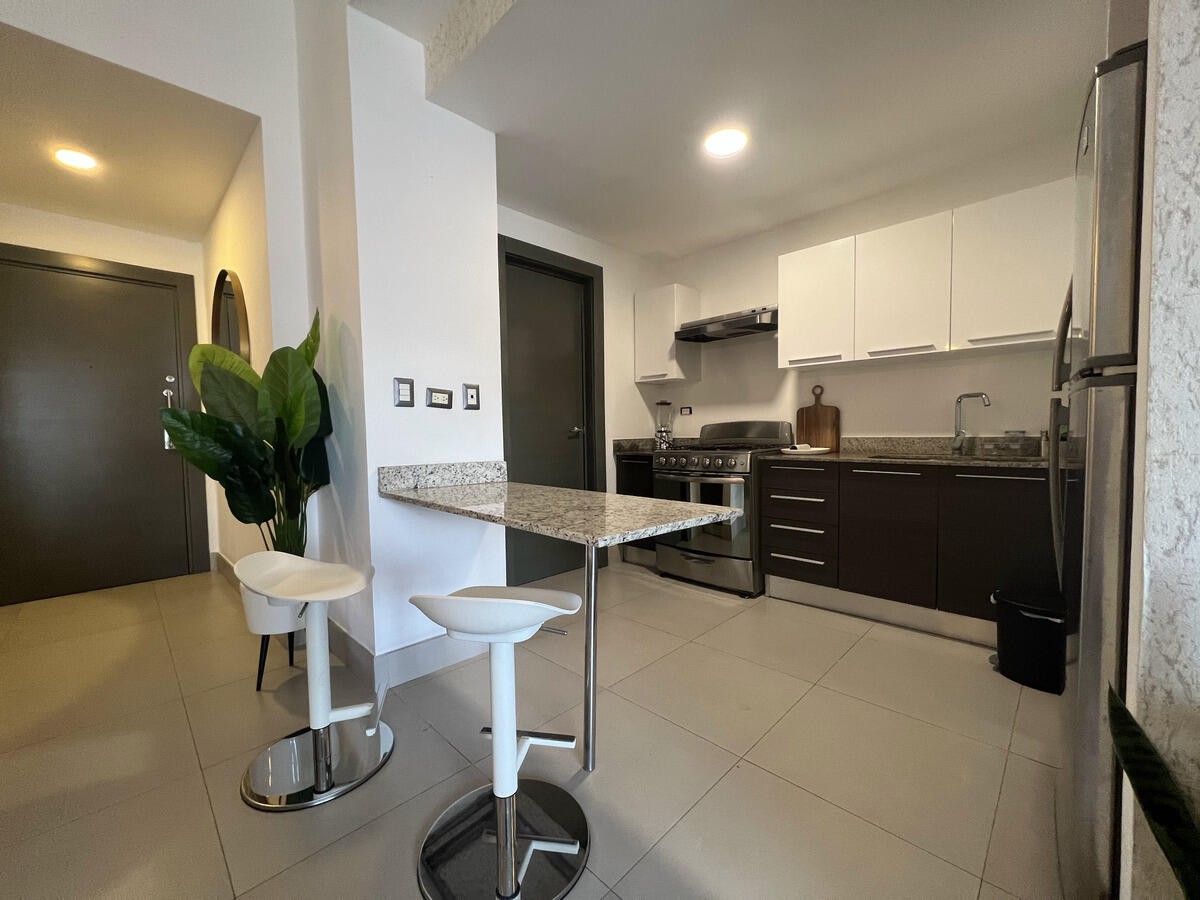 apartamentos - Zona Piantini con Hermoso Apartamento en Alquiler de Dos Habitaciones  4