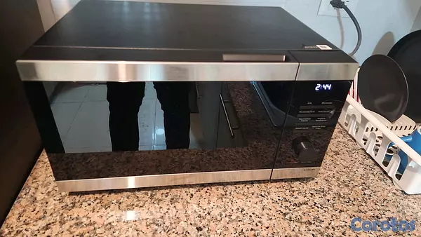 electrodomesticos - Microondas Samsung, 1.1 P.c., De Mesa, 1,000W 2