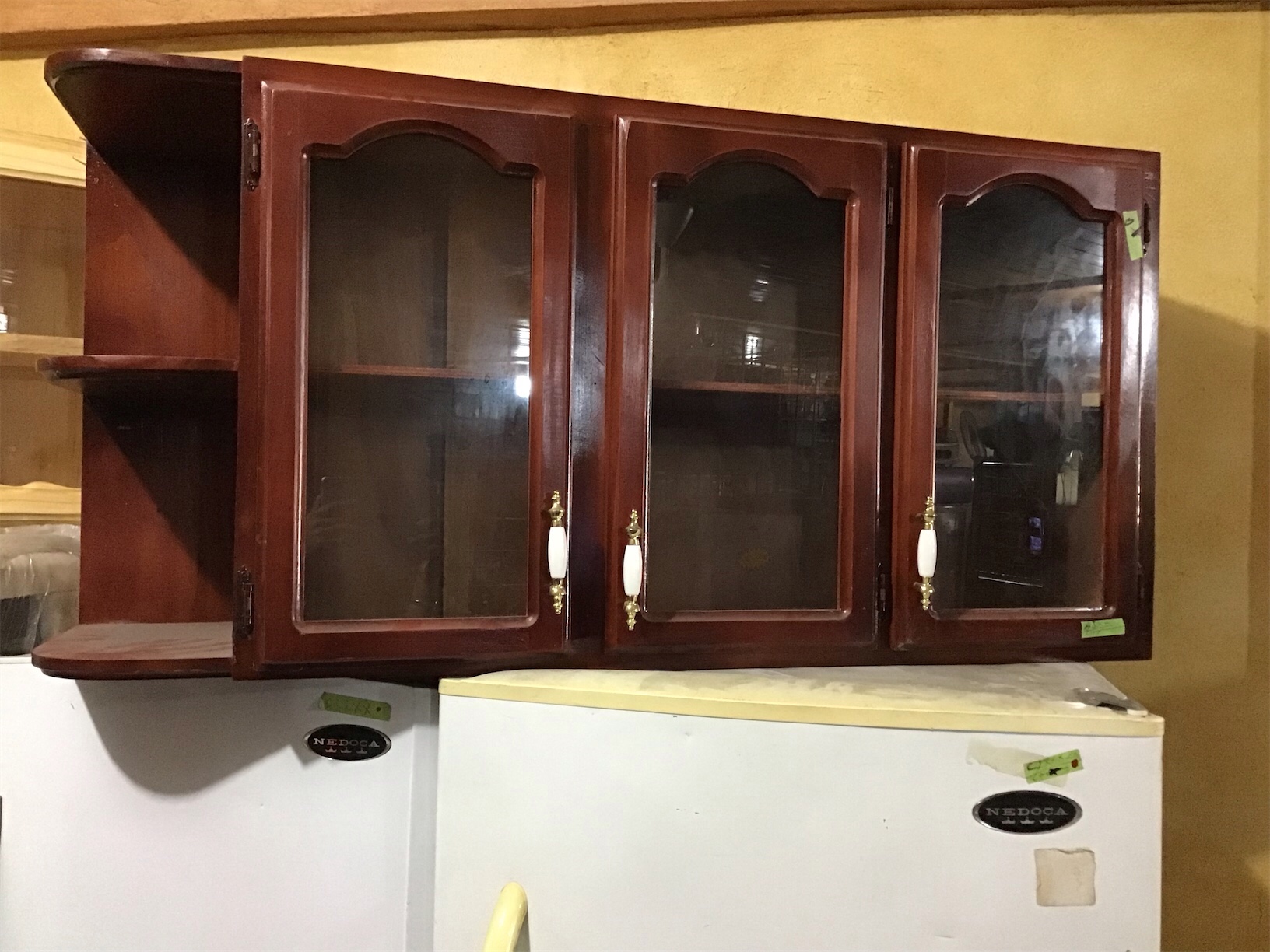cocina - Gabinete de Pino de 3 Puertas