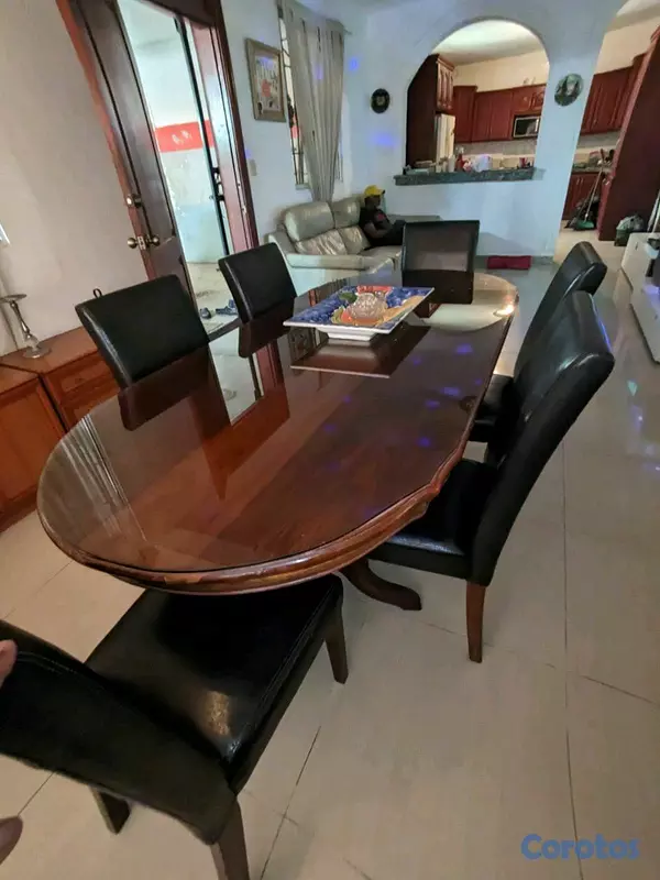 decoración y accesorios - mesa de comedor 6 sillas 5