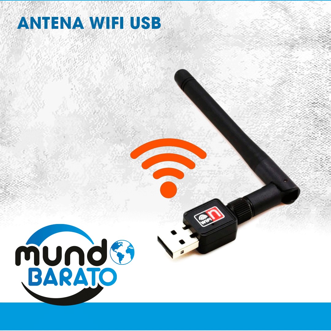 accesorios para electronica - Antena Wifi Usb Receptor Wifi Con Antena Para Pc. Modem Lan Adaptador 0