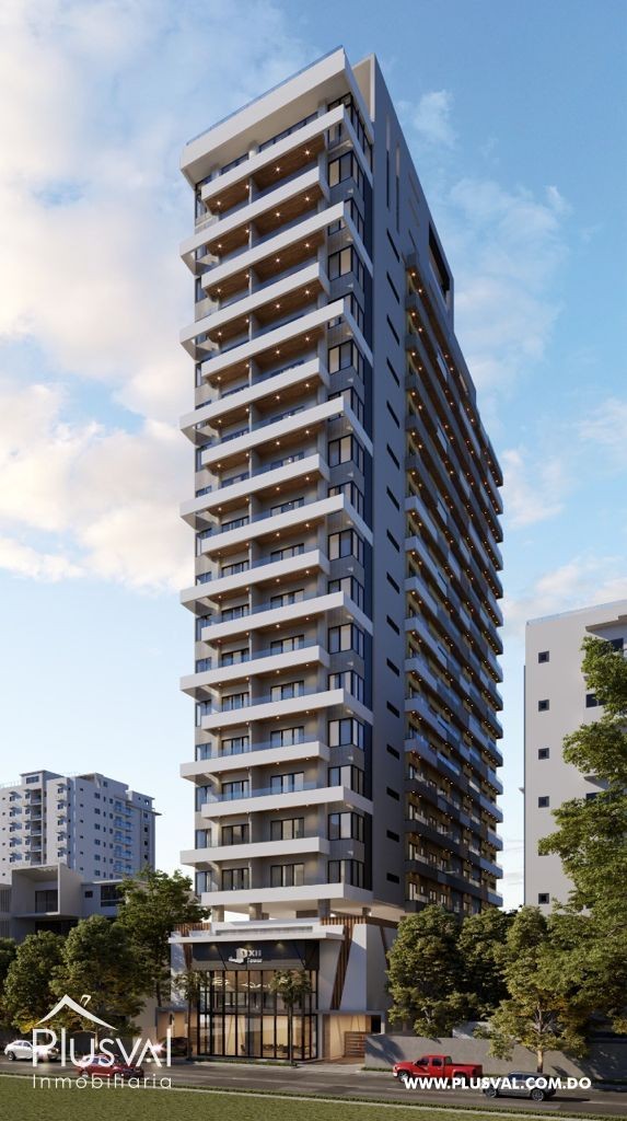 apartamentos - Torre Moderna a la venta en Naco