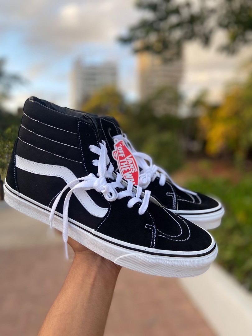 Zapatos vans altos hombre top