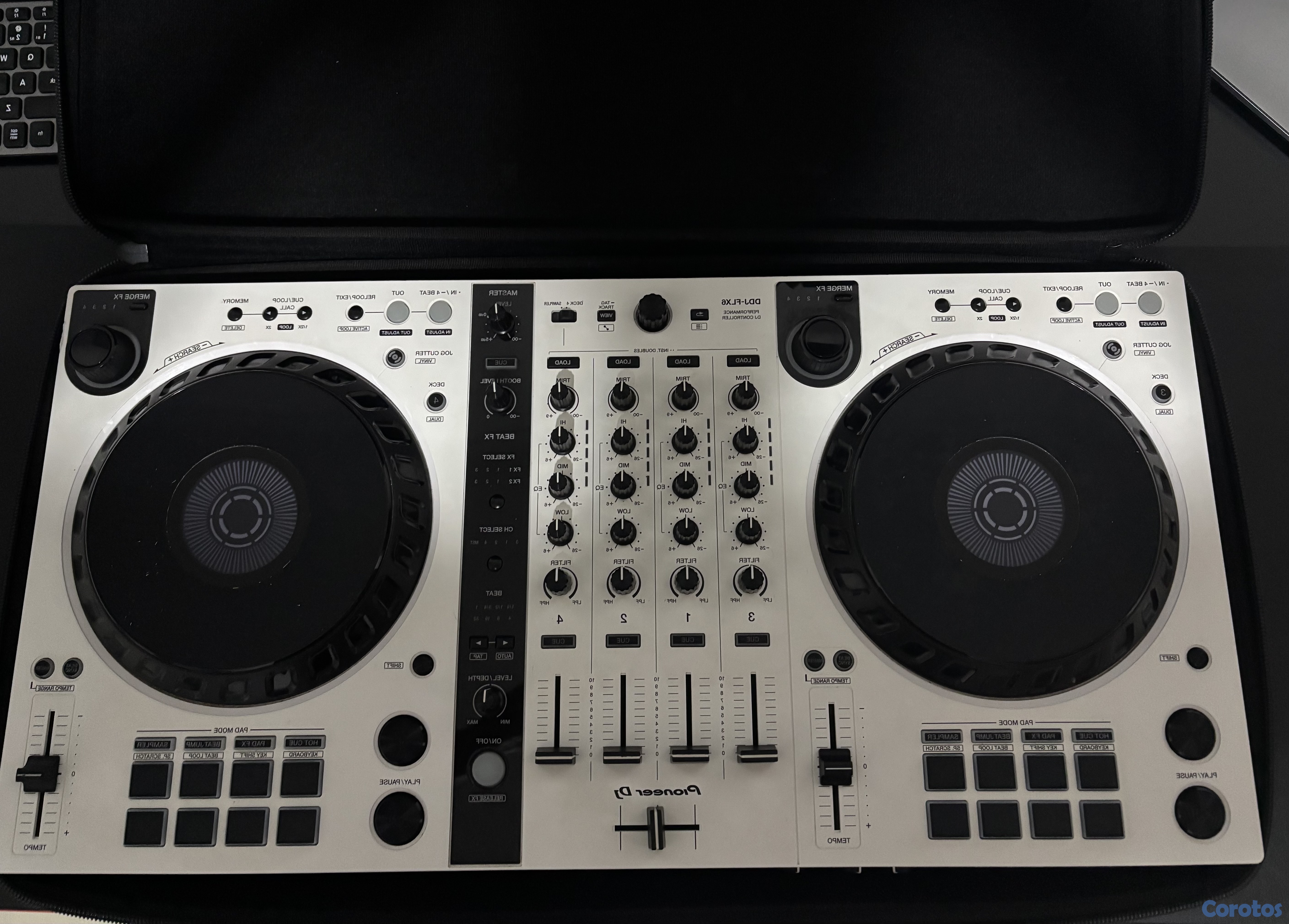 otros electronicos - Controlador DJ - Pionner DDJ-FLX6 Blanco con Case incluido 1