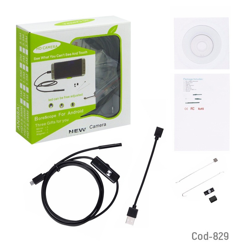 otros electronicos - Endoscopio USB Boroscopio camara endoscopica Camara de inspeccion celular Androi 4
