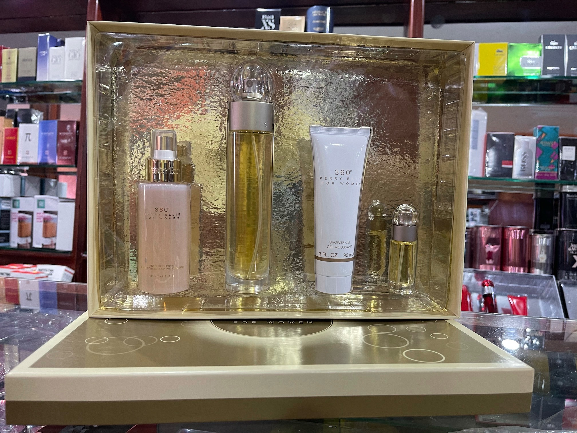 salud y belleza - Set perfume Perry Ellis 360 Mujer. Original