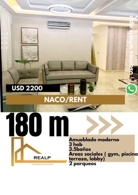 apartamentos - Moderno apartamento naco 0