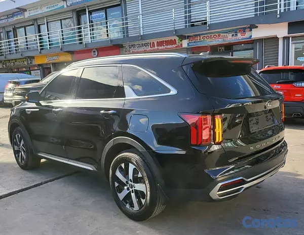 jeepetas y camionetas - KIA SORENTO S 2021 NEGRO GASOLINA 9