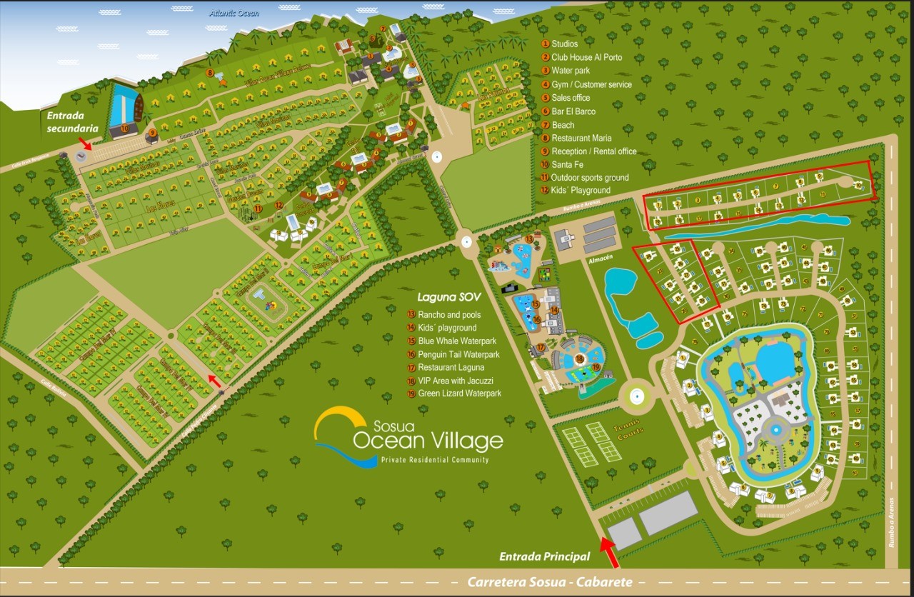 solares y terrenos - Terrenos a la venta desde 545.44m2 en Sosua Ocean Village