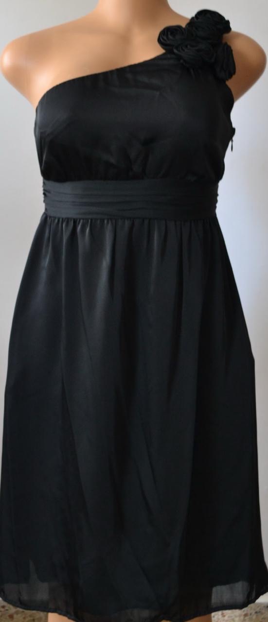 ropa para mujer - Vestido semiformal negro, 
marca Zara Basics
Size S