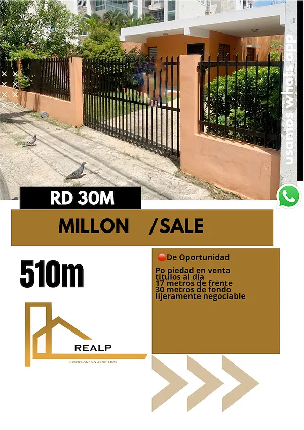 casas - Propiedad en venta en el Millon 1