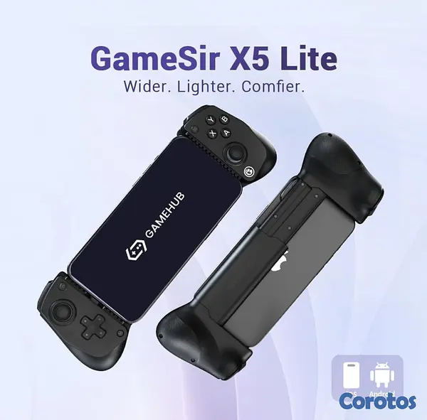 consolas y videojuegos - Control de juego para celulares- Game Sir X5 3