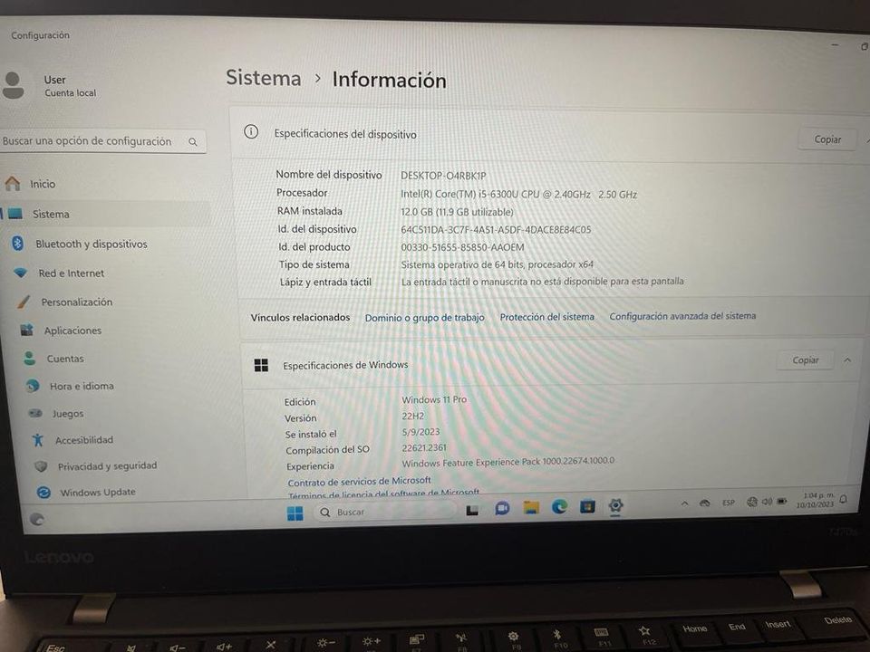 computadoras y laptops - LAPTOP DELL 7480 3