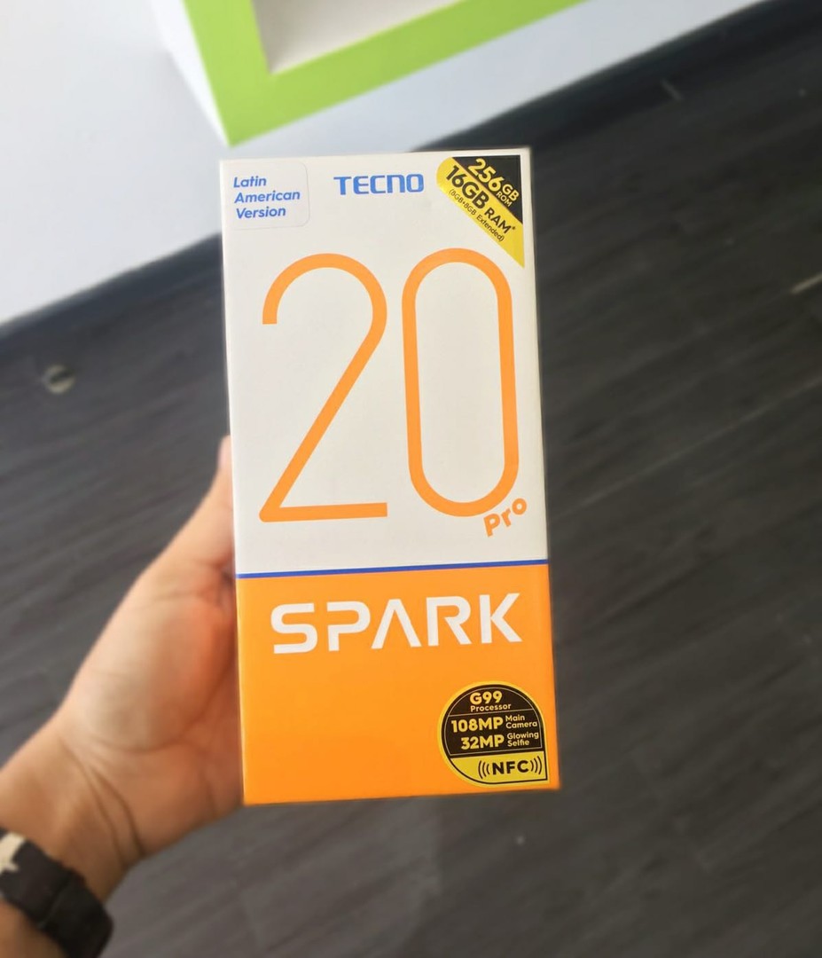 celulares y tabletas - Tecno Spark 20 Pro 256GB 