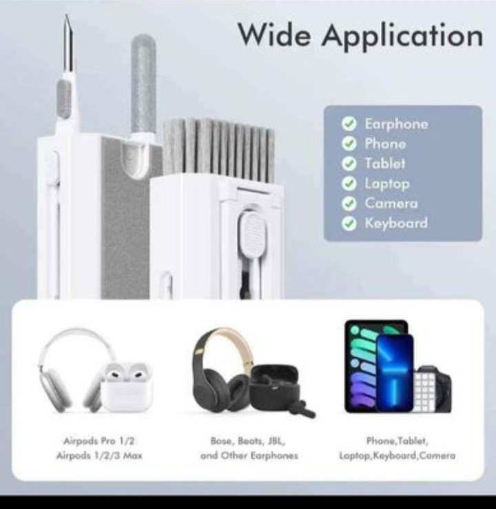 accesorios para electronica - Kit de limpieza para pc, table, telefonos, auriculares etc.