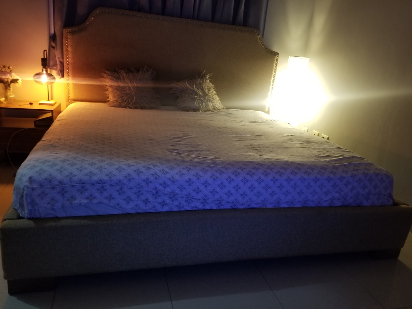 muebles y colchones - Base de cama ( LEAN BASEEEE DE CAMA) no colchón)