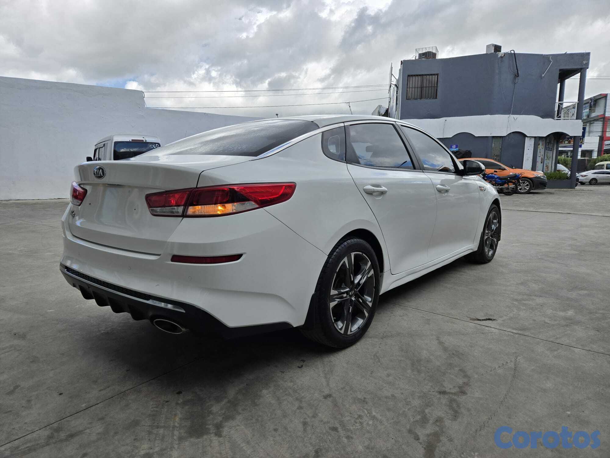 carros - KIA K5 2020 BLANCO  4