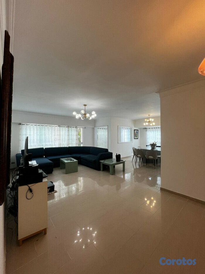 apartamentos - alquiler Apartamento Amueblado en Evaristo Morales 1