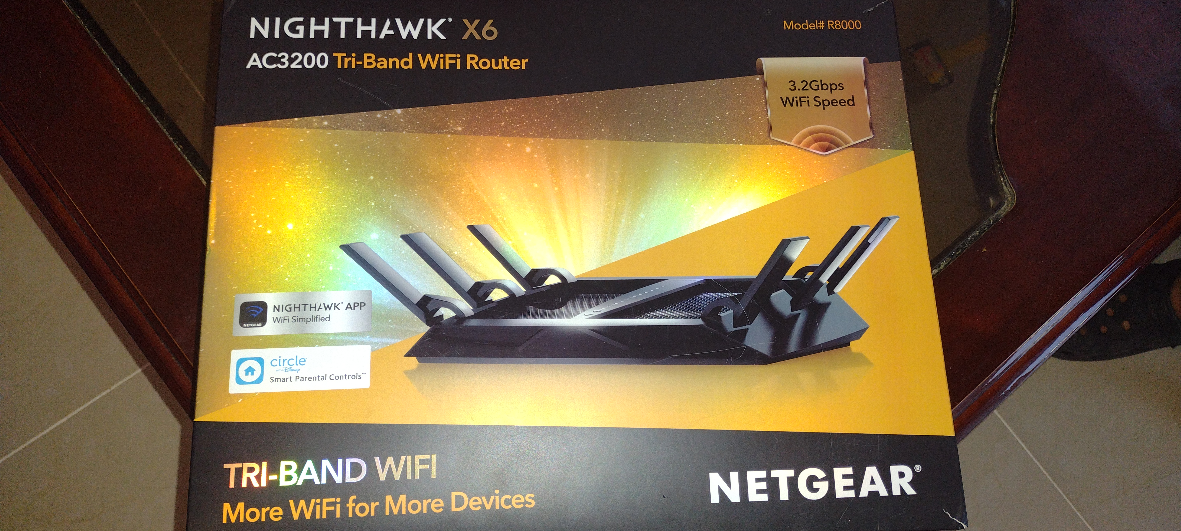 otros electronicos - Router Netgear Nighthawk X6 0