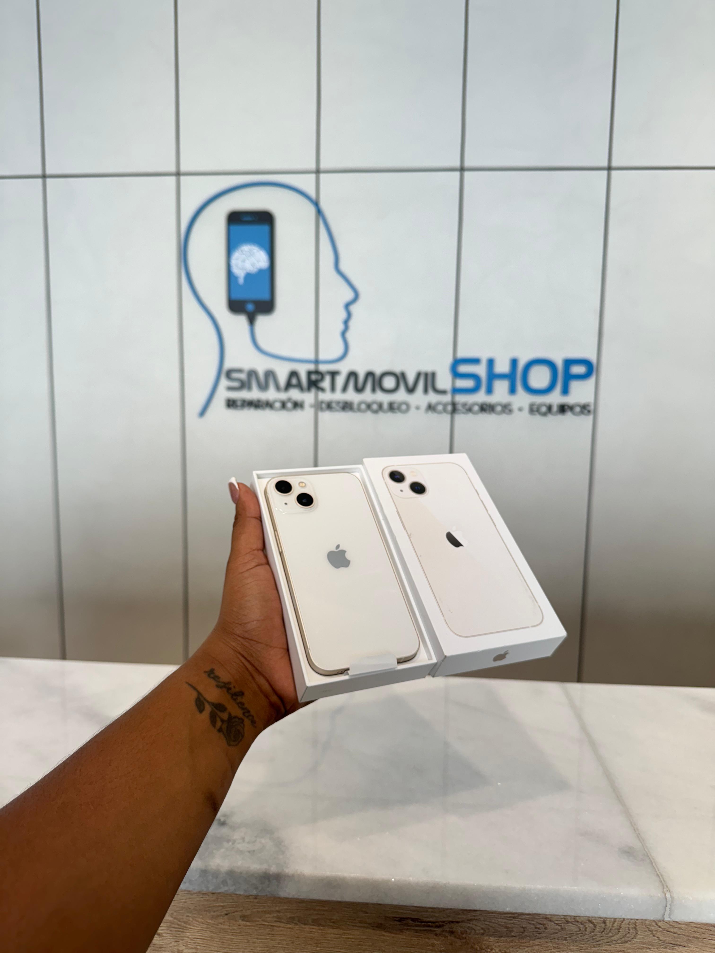 celulares y tabletas - IPHONE 13 NORMAL BLANCO 128GB NUEVO EN CAJA