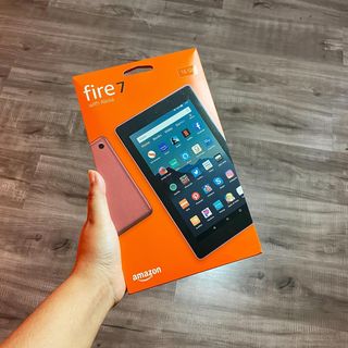 celulares y tabletas - Tablet amazon con cover