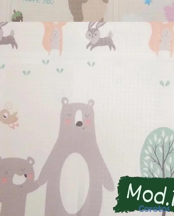 juguetes - ALFOMBRA PLEGABLE PARA BEBÉS INCLUYE BOLSO NUEVA  6
