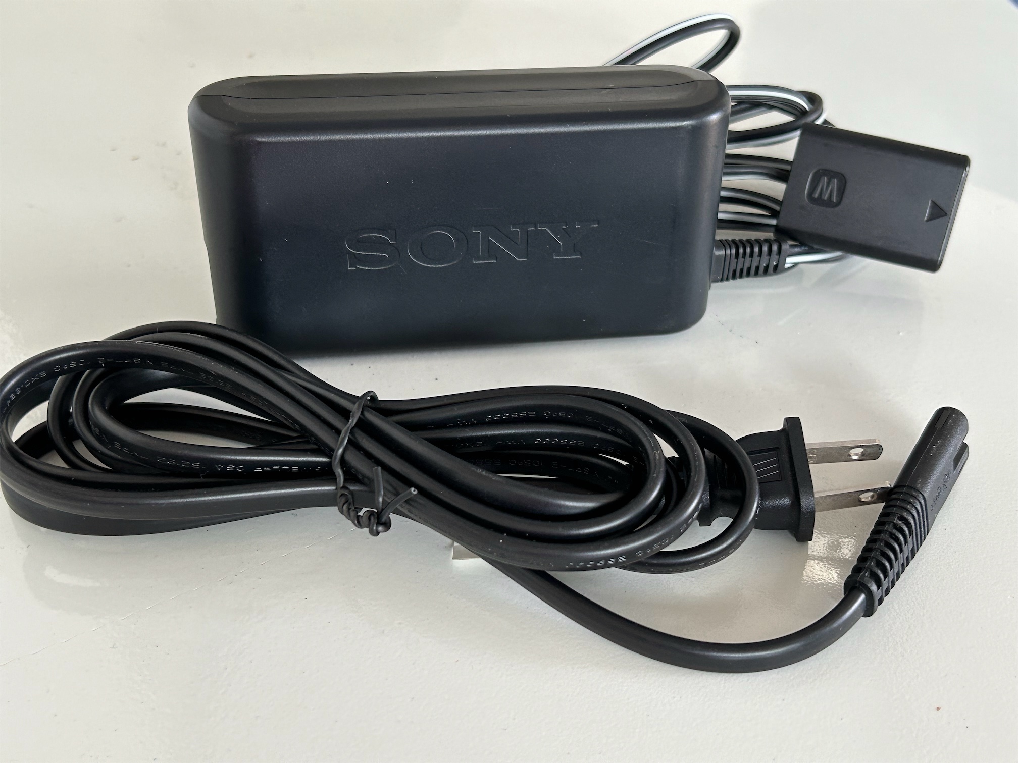 camaras y audio - Adaptador de corriente SONY original para cámaras ZV-E10 A6000 A6100 A6400 A6500 1