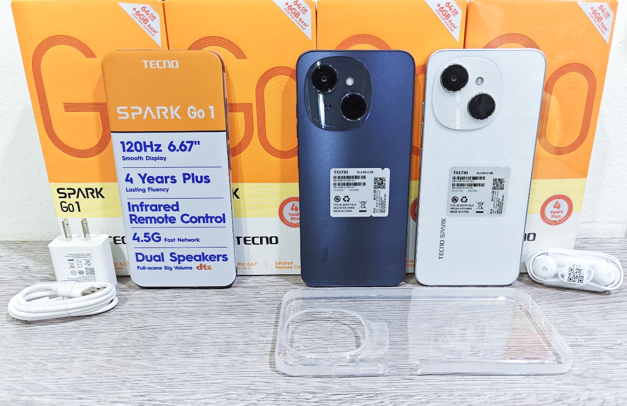 celulares y tabletas -  TECNO SPARK GO 1 2025 128GB 8GB RAN NUEVO DE CAJA