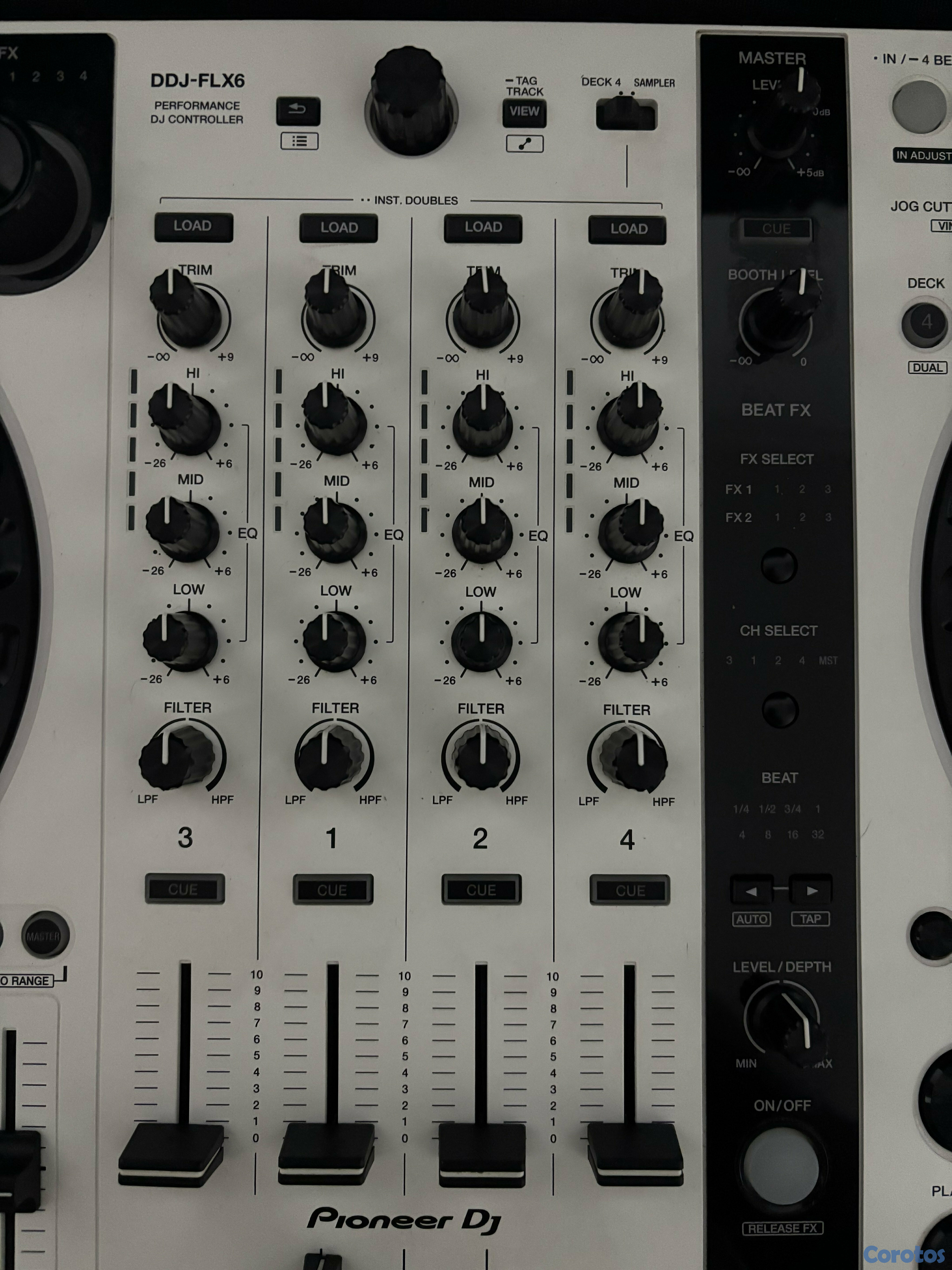 otros electronicos - Controlador DJ - Pionner DDJ-FLX6 Blanco con Case incluido 2
