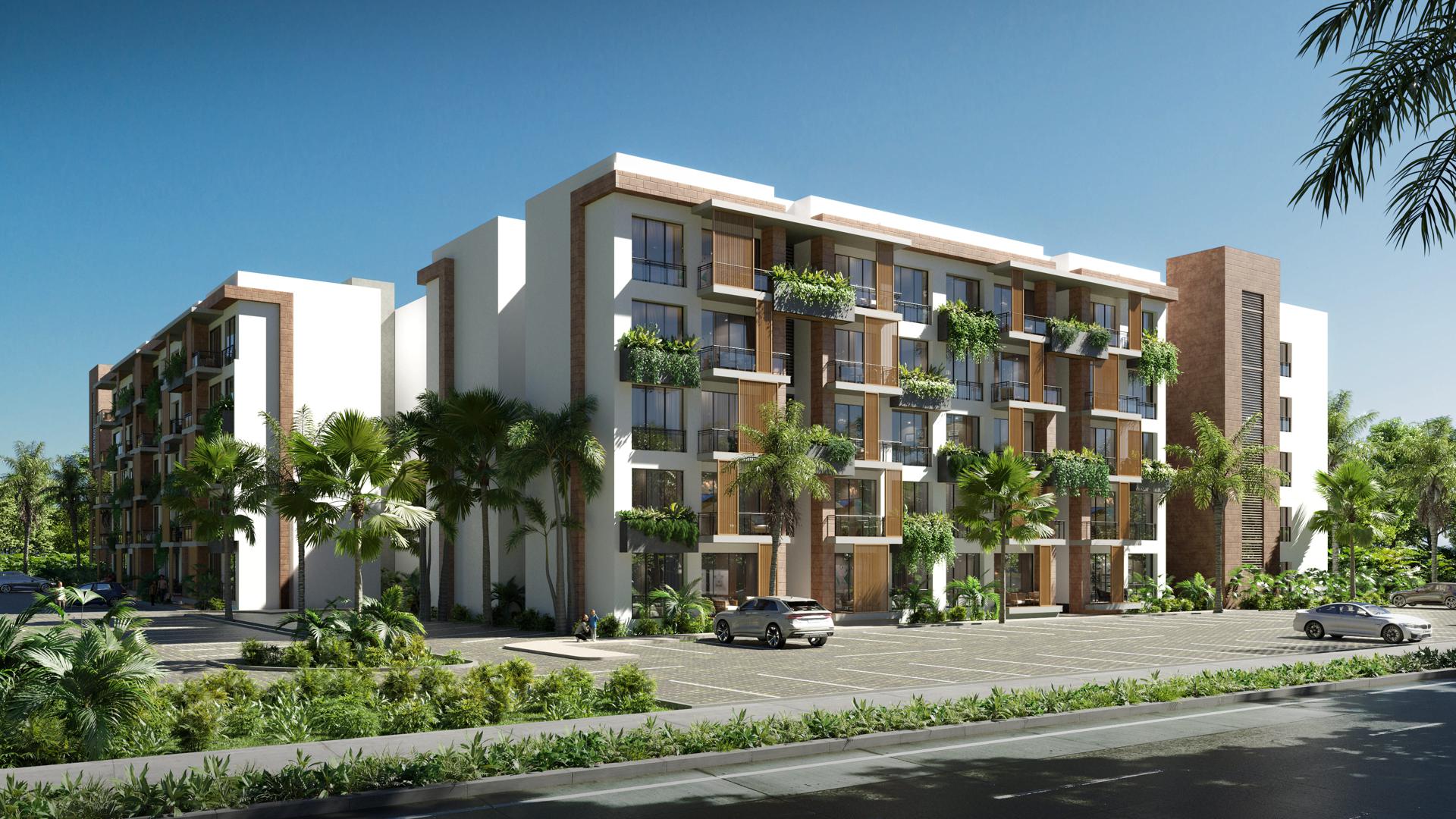 apartamentos - Apartamentos en la playa con terrazas y campos de Golf en Punta Cana
