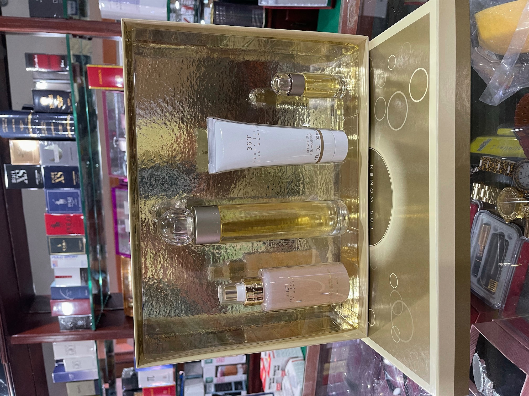 salud y belleza - Set perfume Perry Ellis 360 Mujer. Original 2