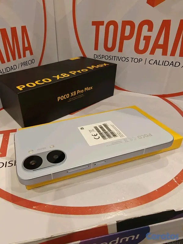 celulares y tabletas - POCO X8 PRO MAX 5G, 12GB RAM 512GB ROM 10