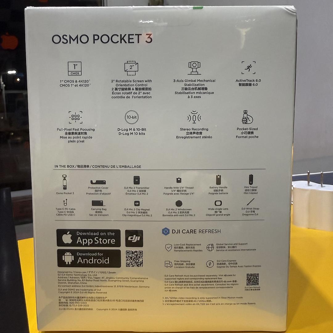 camaras y audio - DJI OSMO POCKET 3 COMBO CREADOR SELLADA OFERTA‼️‼️ 2